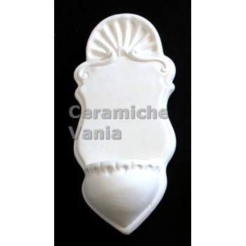 TB H068 - Acquasantiera con ventaglio - cm.