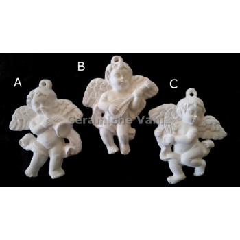 TB H086 - Angeli suonatori - cm.9