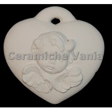 TB H089 - Angelo su cuore - cm.