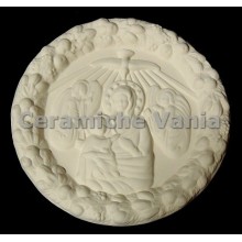 TB H094 - Madonna con bambino Robbiana - cm.32