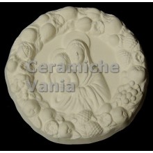 TB H096 - Madonna con bambino Robbiana - cm.20