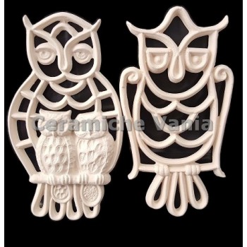 TB K029 - Gufi traf. da muro - cm.20