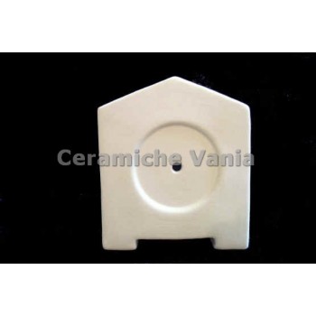 TB O030 - Orologio casetta grande - cm.22