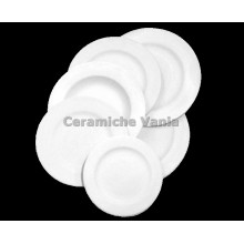 TB P007/18 - Piatto da tavola dolce liscio - cm.18