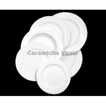 TB P007/28 - Piatto da tavola piano liscio - cm.29