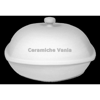 TB P135/H - Risottiera sushi con coperchio - cm.25 x 25