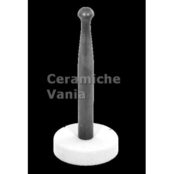 TB P150 - Porta scottex con manico in legno - cm.