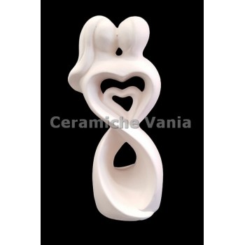 TB S145/P - Sposi cuore - cm.17