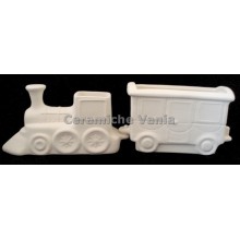 TB T054 - Locomotiva con 1 vagone 