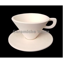 TB T071 - Tazzina imbuto con piattino - cm.