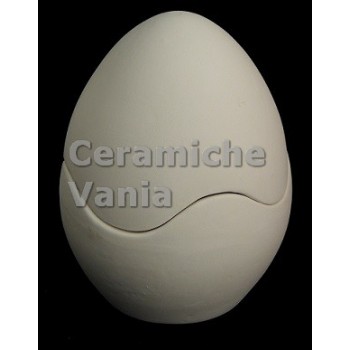 TB U002/20 - Uovo tagliato ondulato a scatola - cm.20