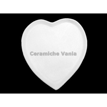 TB V022 - Vassoio cuore grande - cm.20