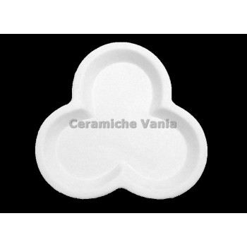 TB V028 - Vassoio margherita x 3 - cm.14