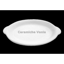 TB V042 - Vassoio ovale con aletta - cm.23
