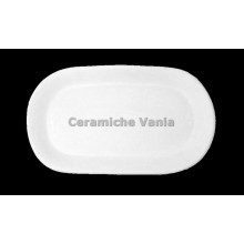 TB V045/G - Vassoio ovale liscio - cm.27