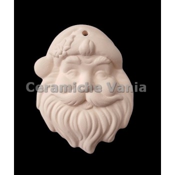 TB W104 - Addobbo viso babbo natale - cm.